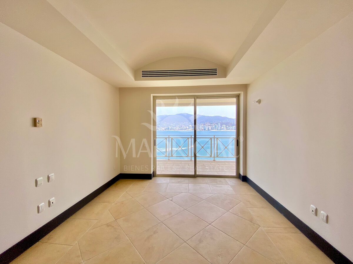 Departamento en venta Portochervo en Acapulco con vista al mar