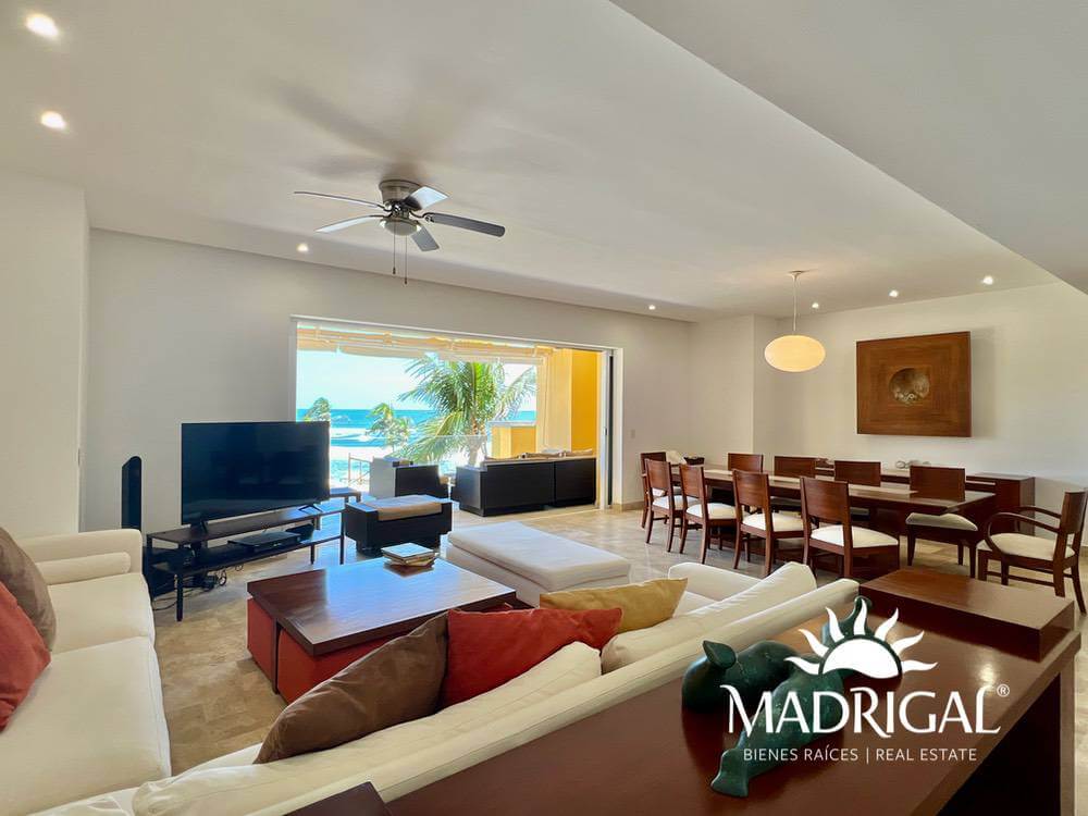 Del Mar Tres Vidas | Departamento en venta frente a playa de tres recámaras