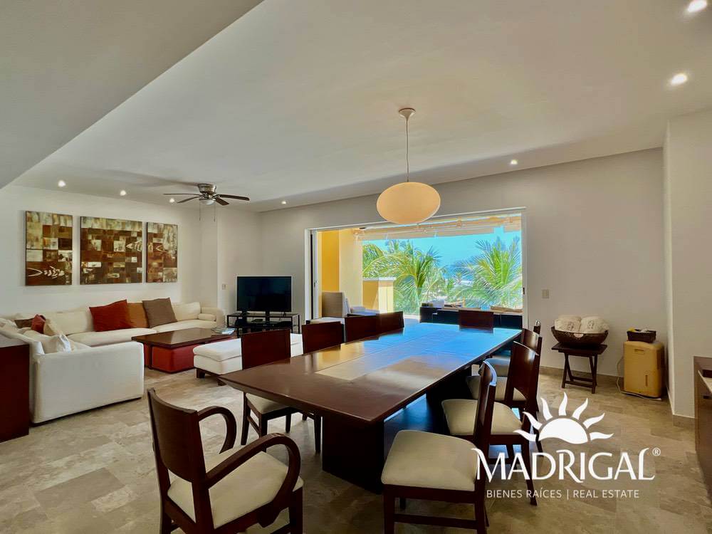 Del Mar Tres Vidas | Departamento en venta frente a playa de tres recámaras