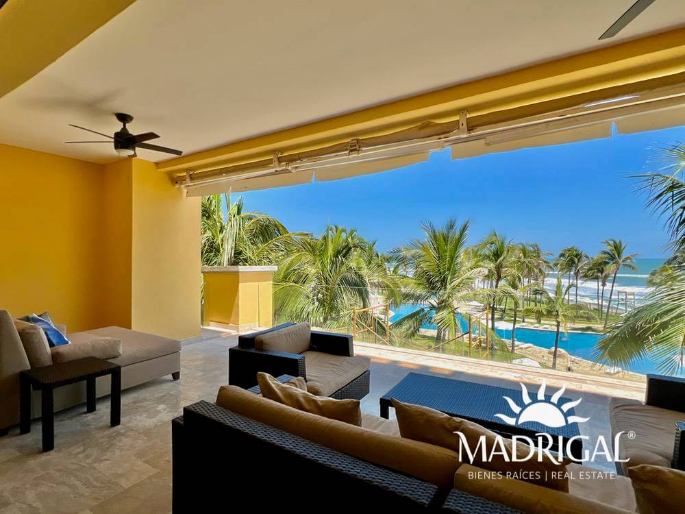 Del Mar Tres Vidas | Departamento en venta frente a playa de tres recámaras