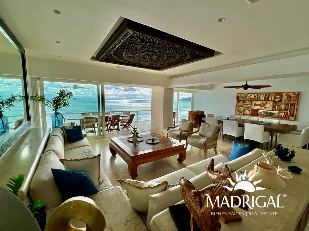 Playamar Diamante |exclusivo Departamento en Venta de seis Recámaras Frente Al Mar en Playa Diamante