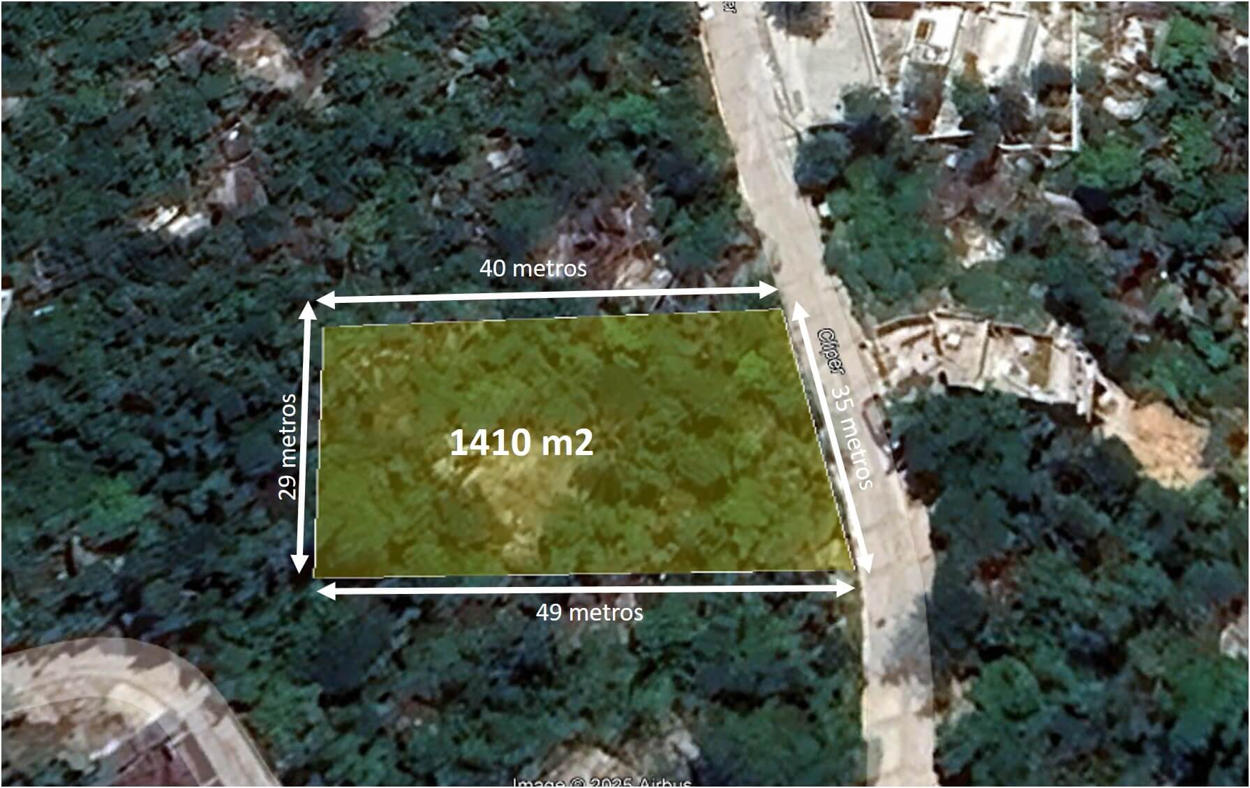 Terreno en venta en el Fraccionamiento Brisas Marques de 1410 m2 en Acapulco con vista a Playa Diamante