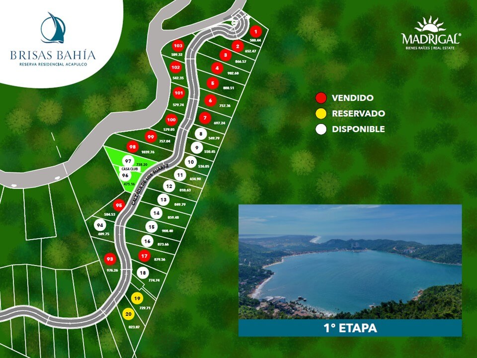 Brisas Bahía Fraccionamiento Lotes residenciales en preventa con vista a la bahía de puerto marques.