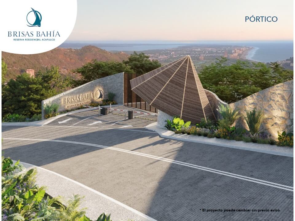 Brisas Bahía Fraccionamiento Residential lots for pre-sale with ocean views