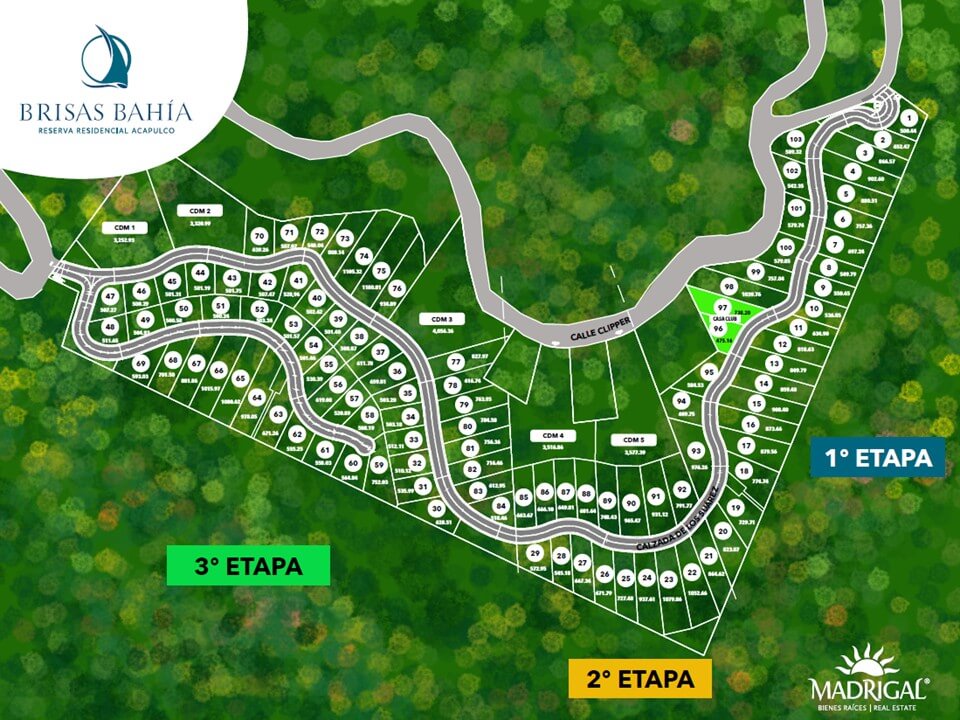Brisas Bahía Fraccionamiento Residential lots for pre-sale with ocean views