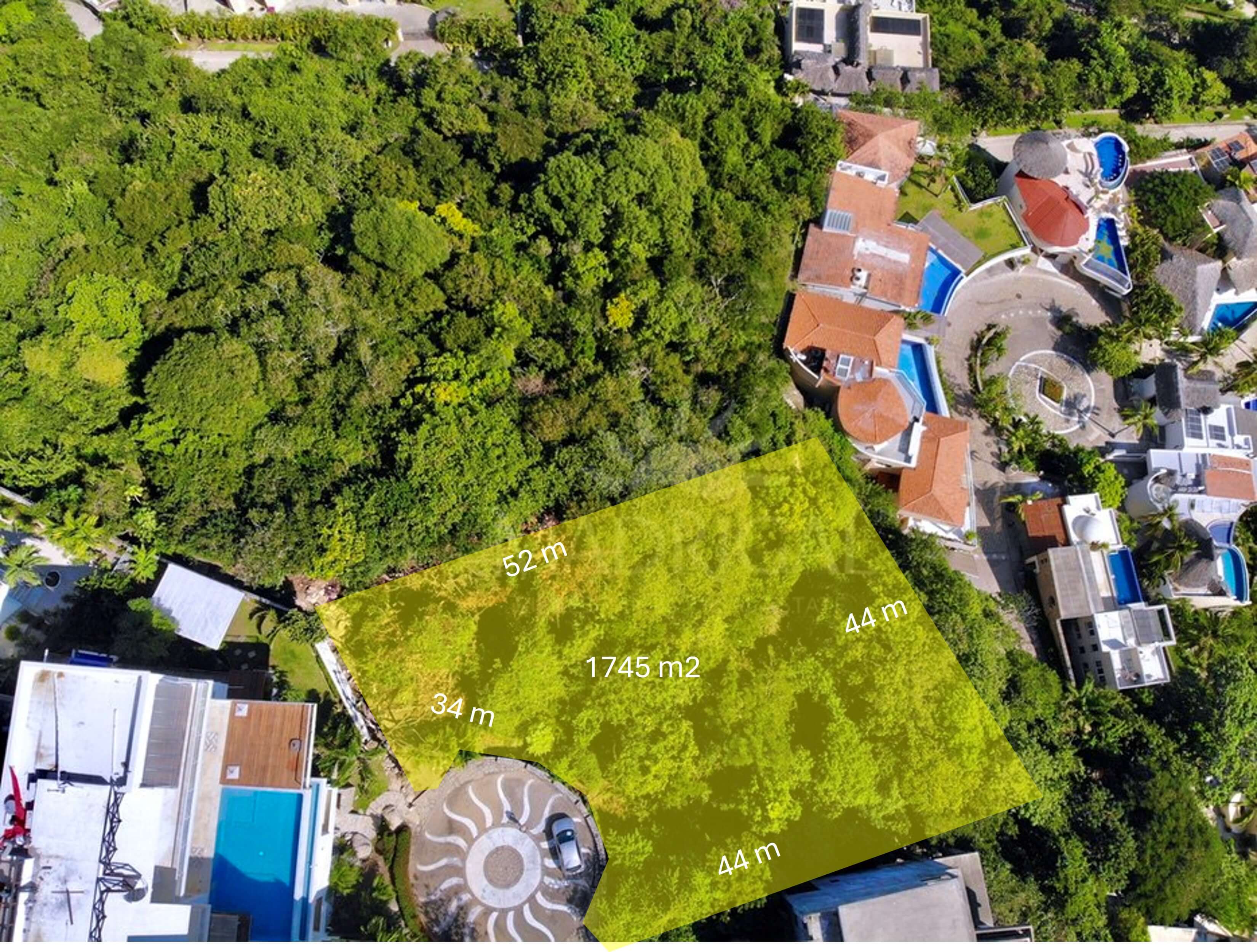 Venta de terreno en Real Diamante | 1745m2 de terreno, Club de playa, Seguridad las 24 horas