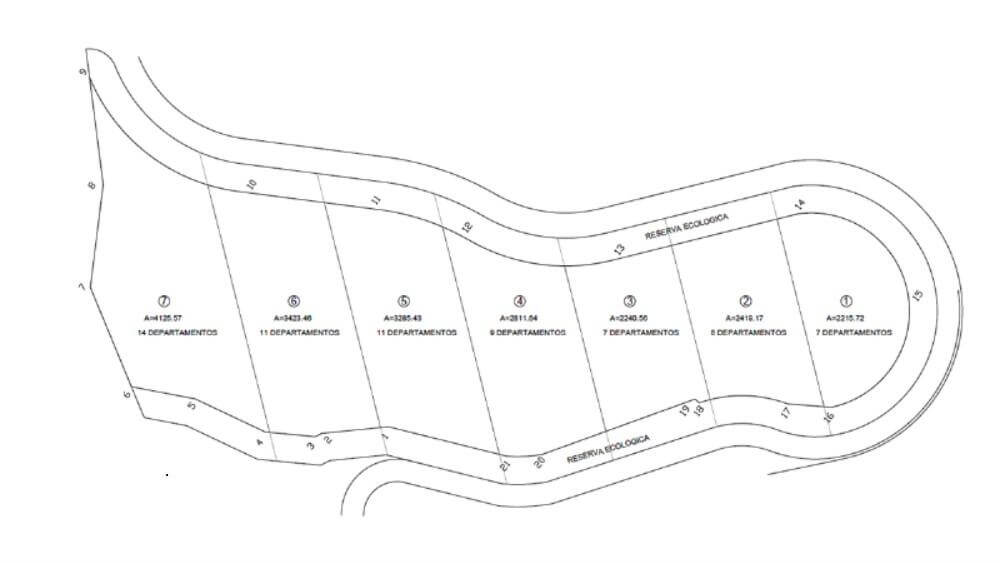 Lote en la Cima de 20225 m2 Condominal con vista a Playa Diamante y Mar Abierto