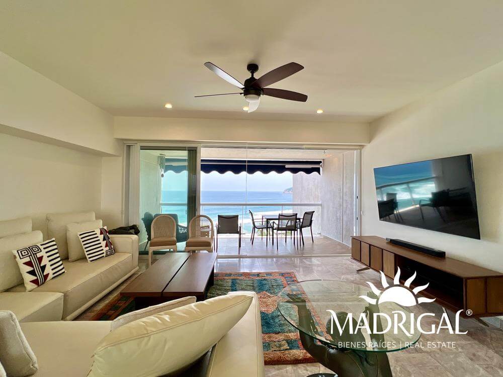 Residencial Playamar II| Departamento en venta frente a playa en Acapulco